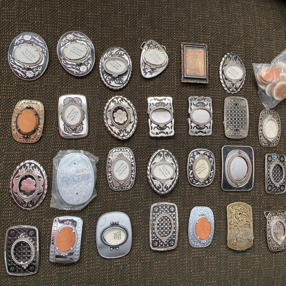 Belt buckle making kit! Would make some very nice… - image 2